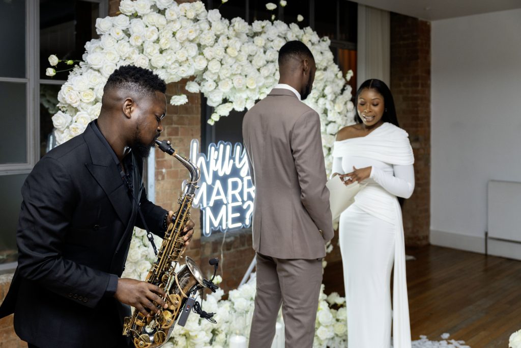 Professional Destination event saxophonist